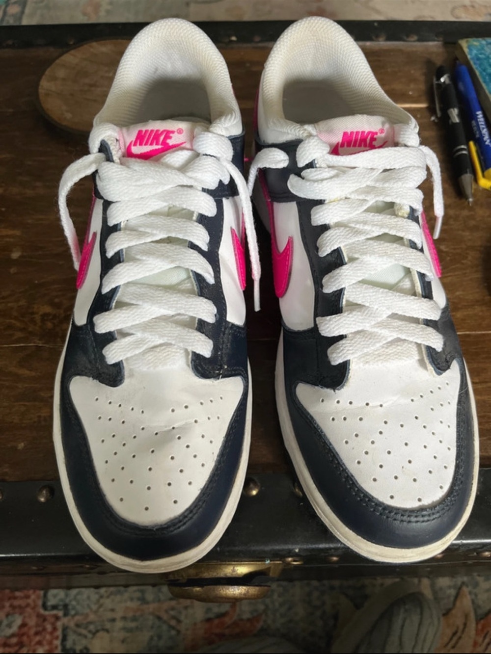 Nike Dunks Obsidian fierce pink 7 Youth